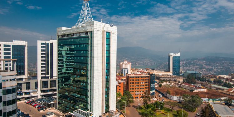 Une vue de Kigali, la capitale du Rwanda,