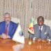 Le ministre congolais en charge des finances, Rigobert Roger Andely, et le Directeur général de la BADEA, Sidi Ould Tah.