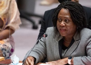Martha Pobee, Sous-Secrétaire générale pour l'Afrique, devant le Conseil de sécurité (photo d'archives).